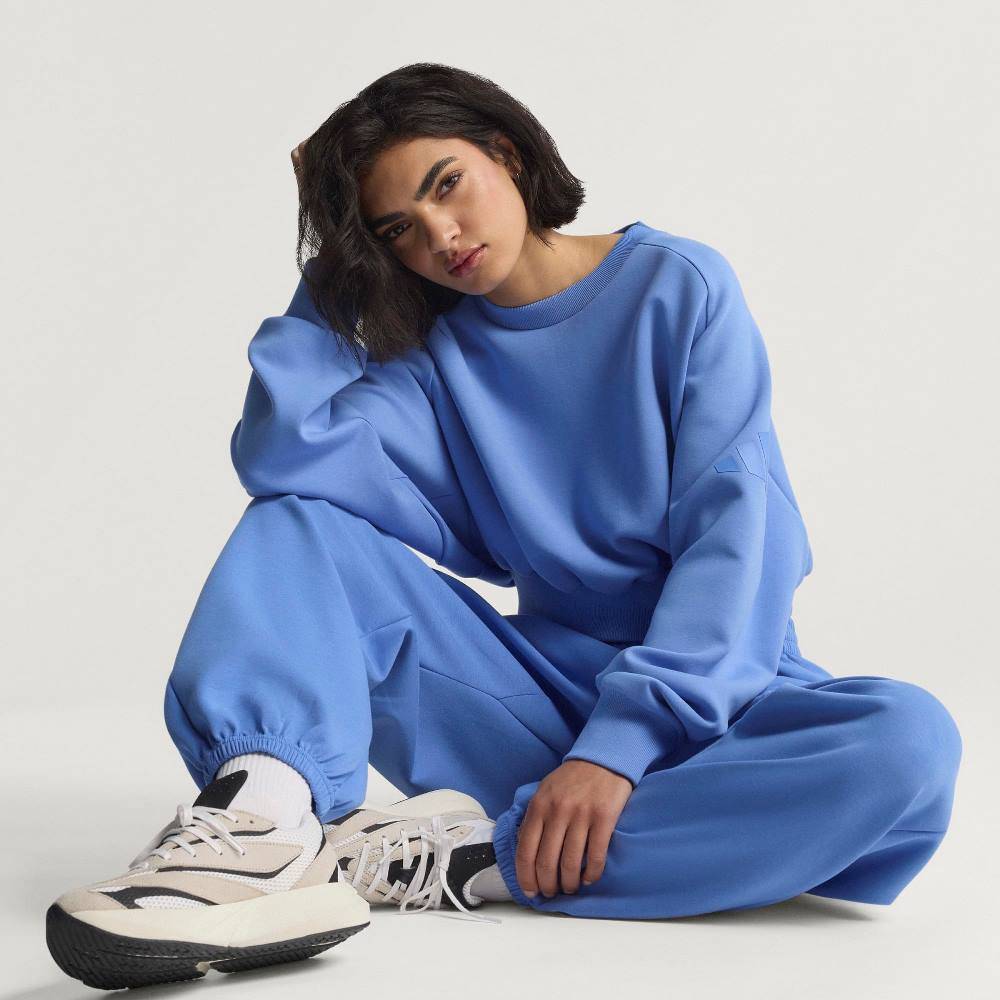 ADIDAS SOFT LUX CREW SWEATSHIRT