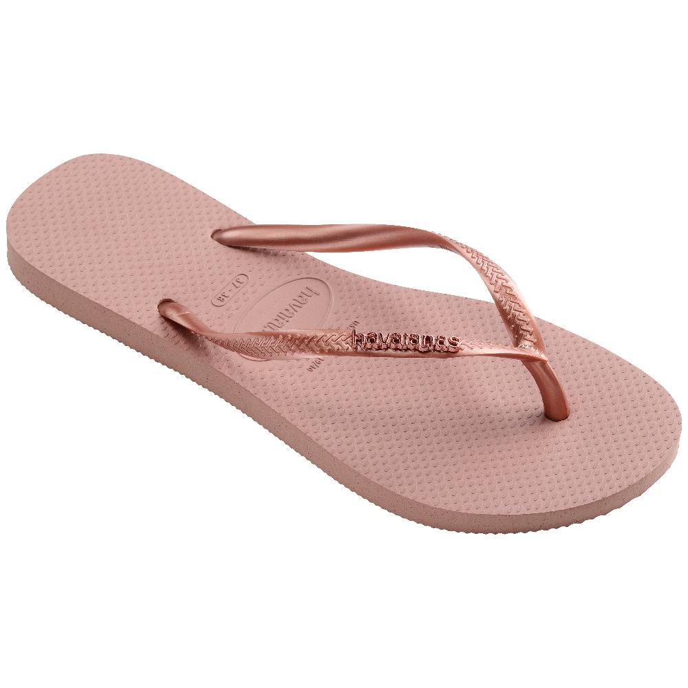 HAVAIANAS SLIM LOGO METALLIC