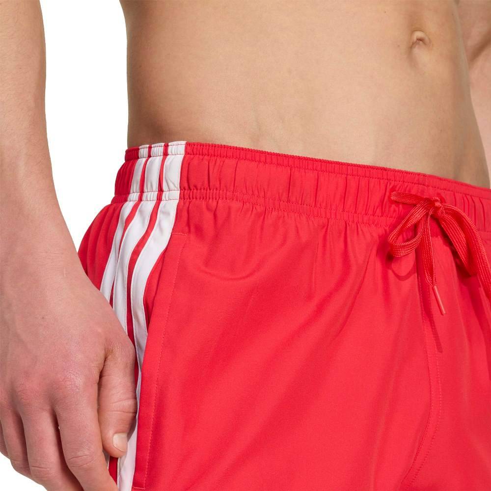 ADIDAS M 3 STRIPES SWIM SHORTS 3 INCH
