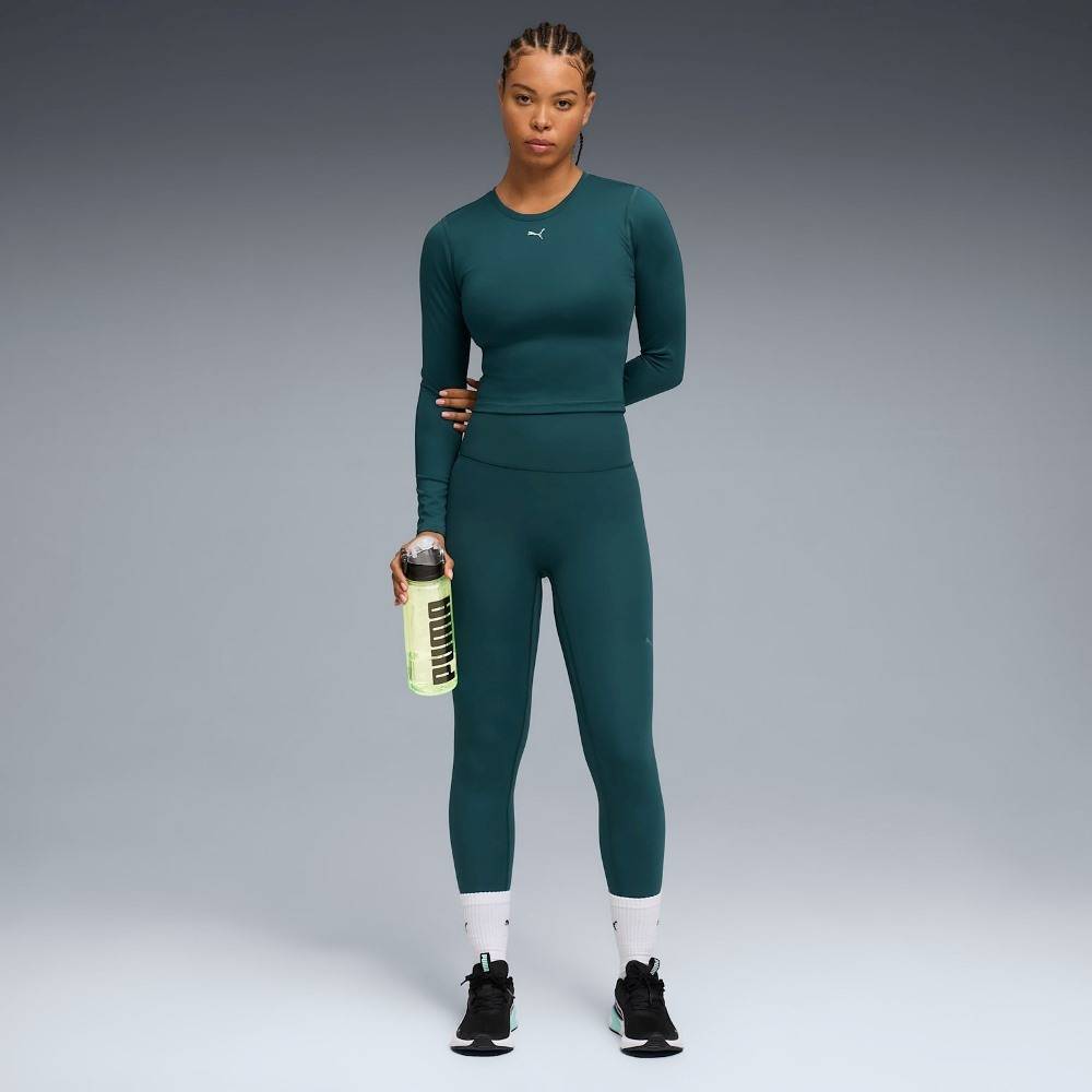 PUMA W GREEN TERRAINS LONG SLEEVE