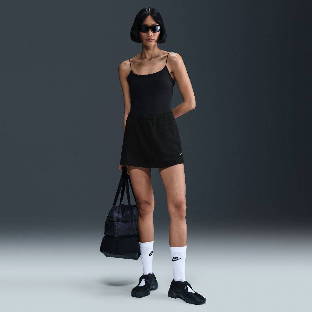 NIKE NSW WOMENS CHILL TERRY MID-RISE MINI SKORT