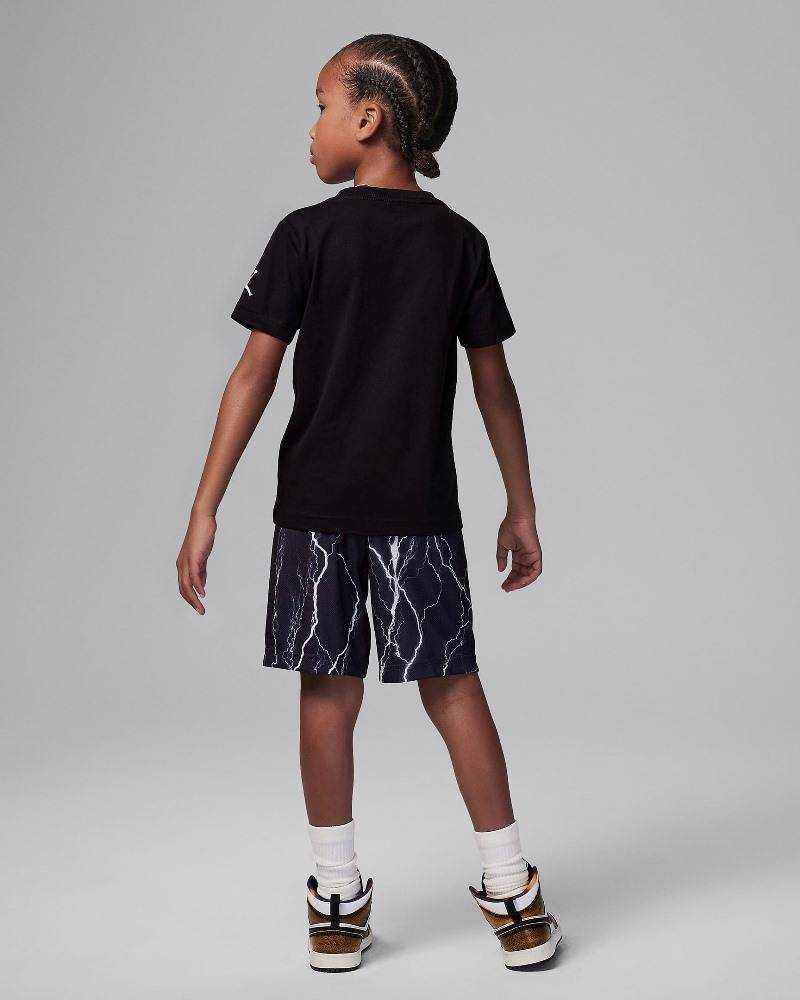 NIKE JORDAN LITTLE KIDS MJ SPORT MESH AOP SET
