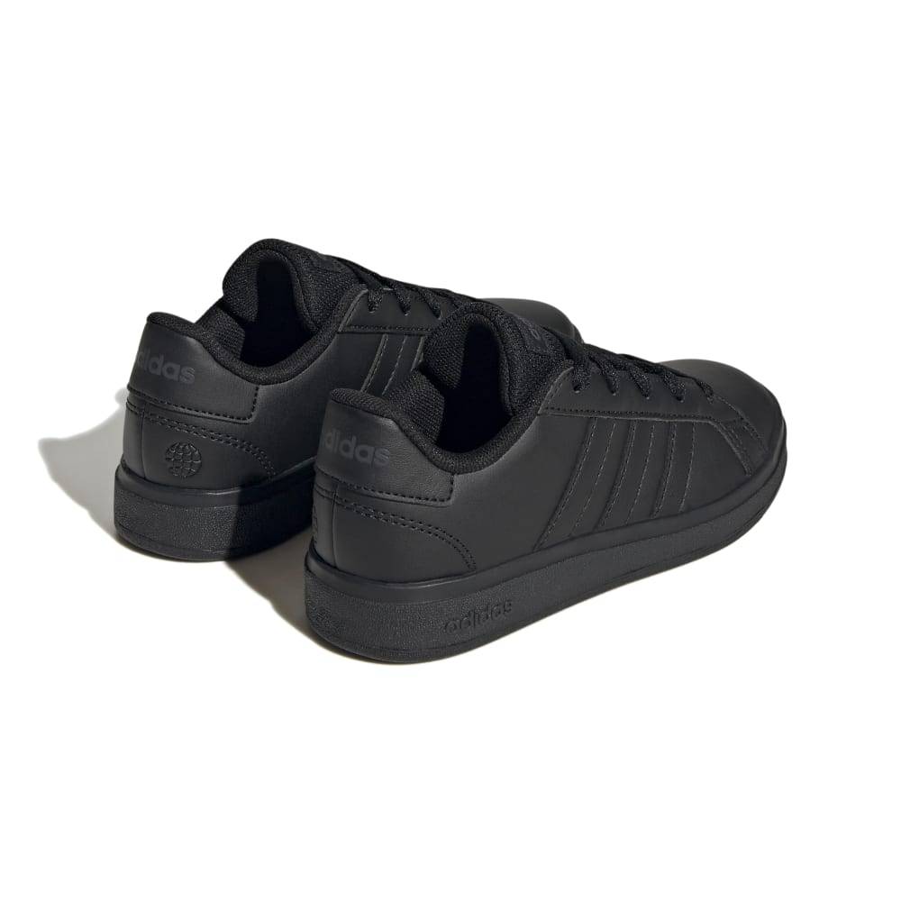 ADIDAS KIDS GRAND COURT LIFESTYLE TENNIS LACE-UP SHOES