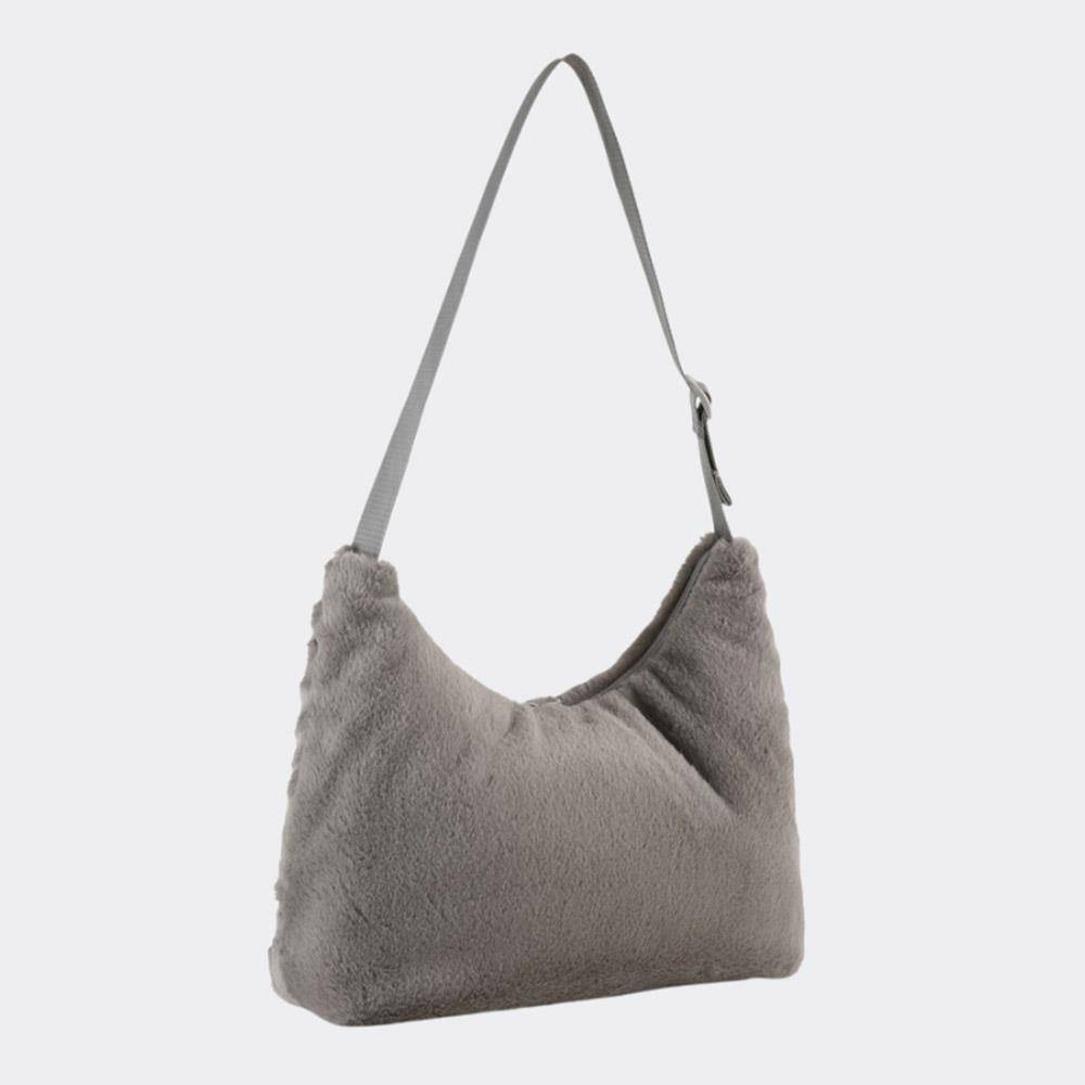 PUMA UP FAUX FUR SLOUCHY HOBO BAG
