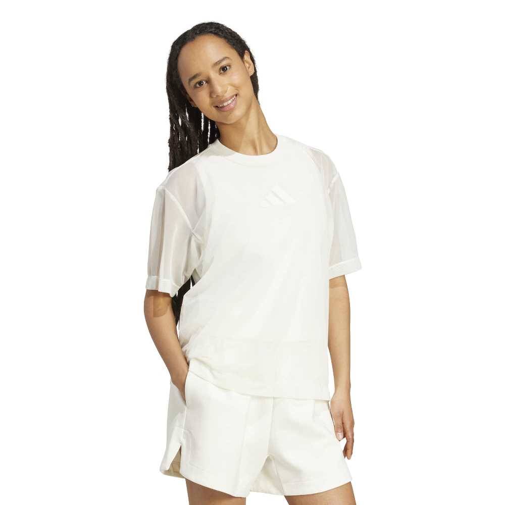 ADIDAS SOFT LUX MESH T-SHIRT
