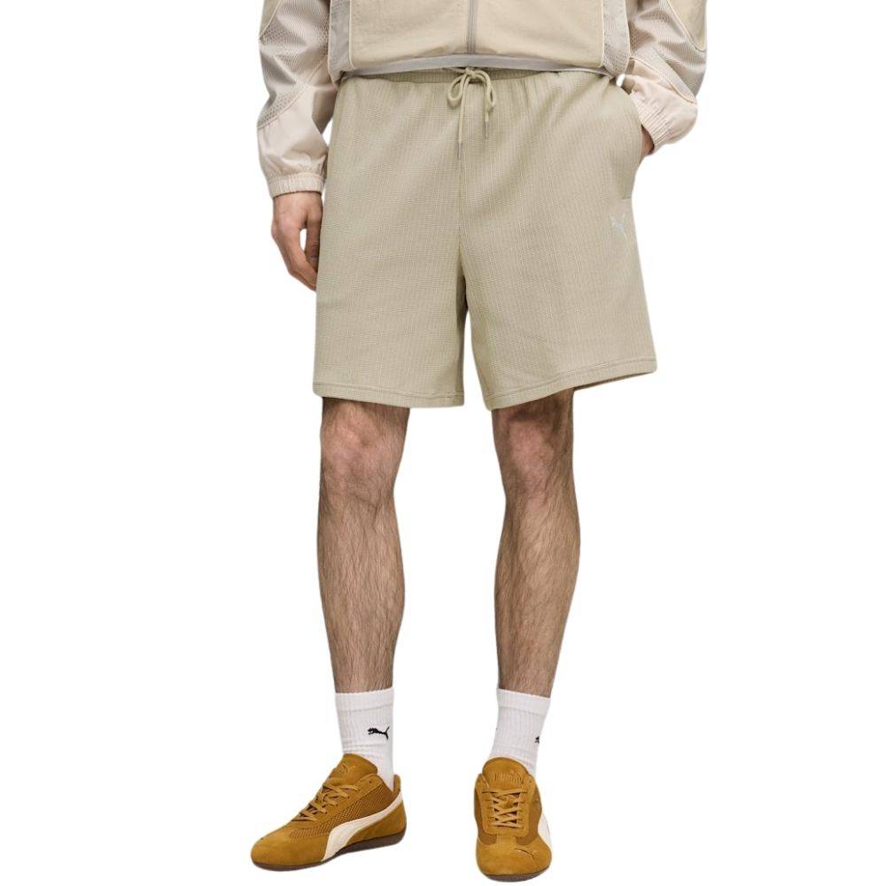 PUMA WARDROBE ESS WAFFLE RELAXED SHORTS 7