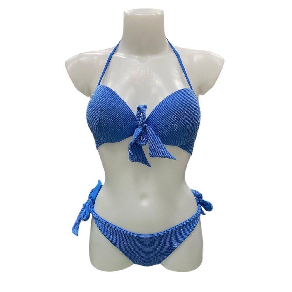 LIU JO BEACHWEAR BIKINI WITH BOWS