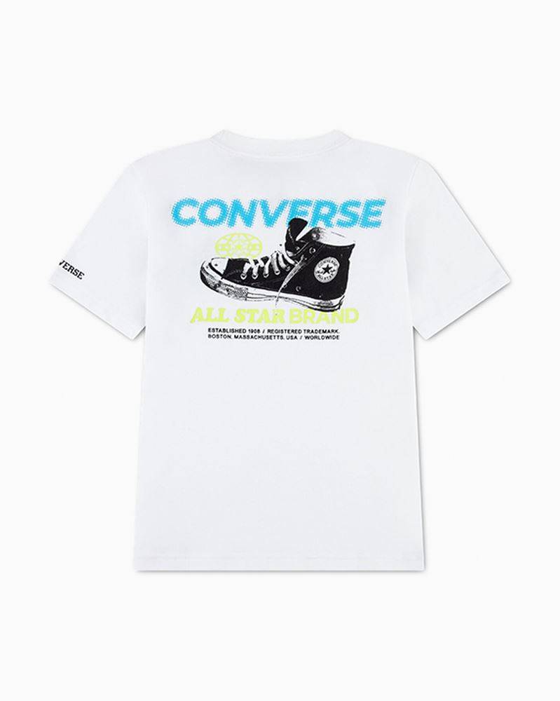 CONVERSE BOYS FRONTBACK TEXTURE SNKR TEE