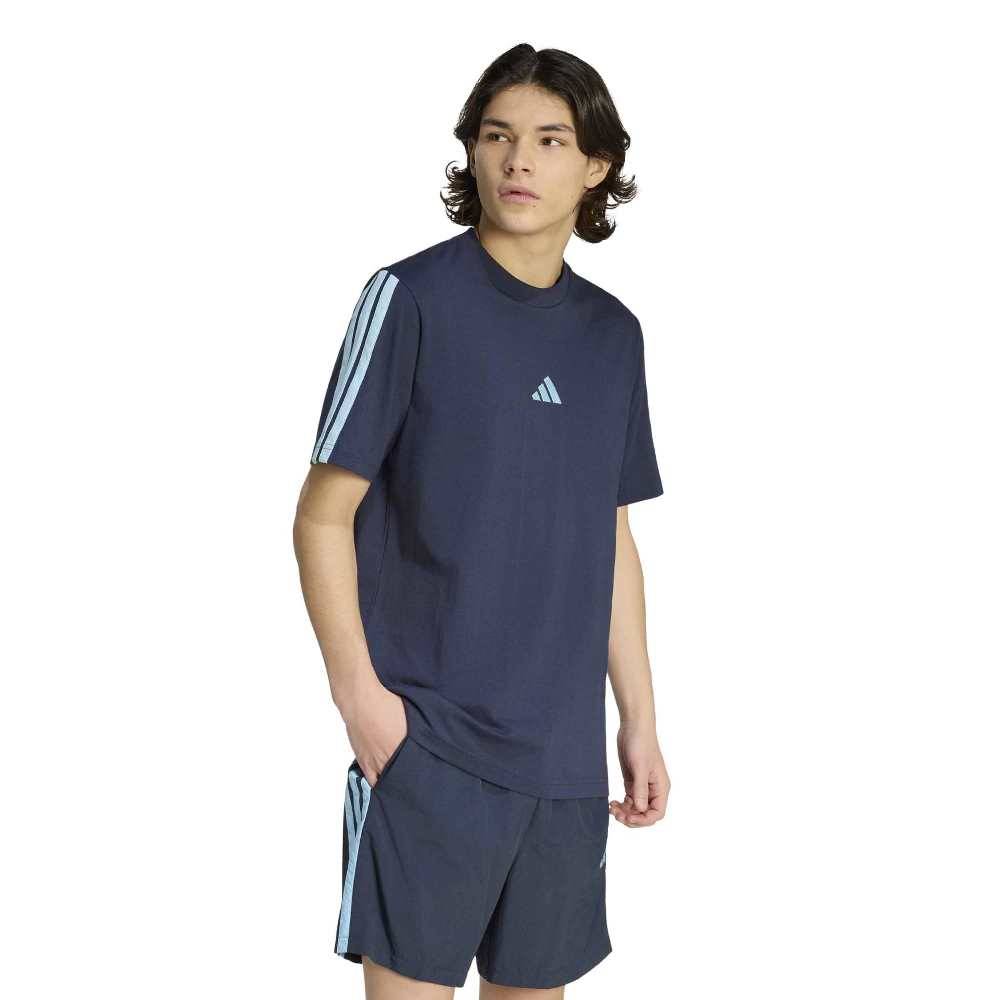 ADIDAS M ESSENTIALS THREE STRIPES SINGLE JERSEY