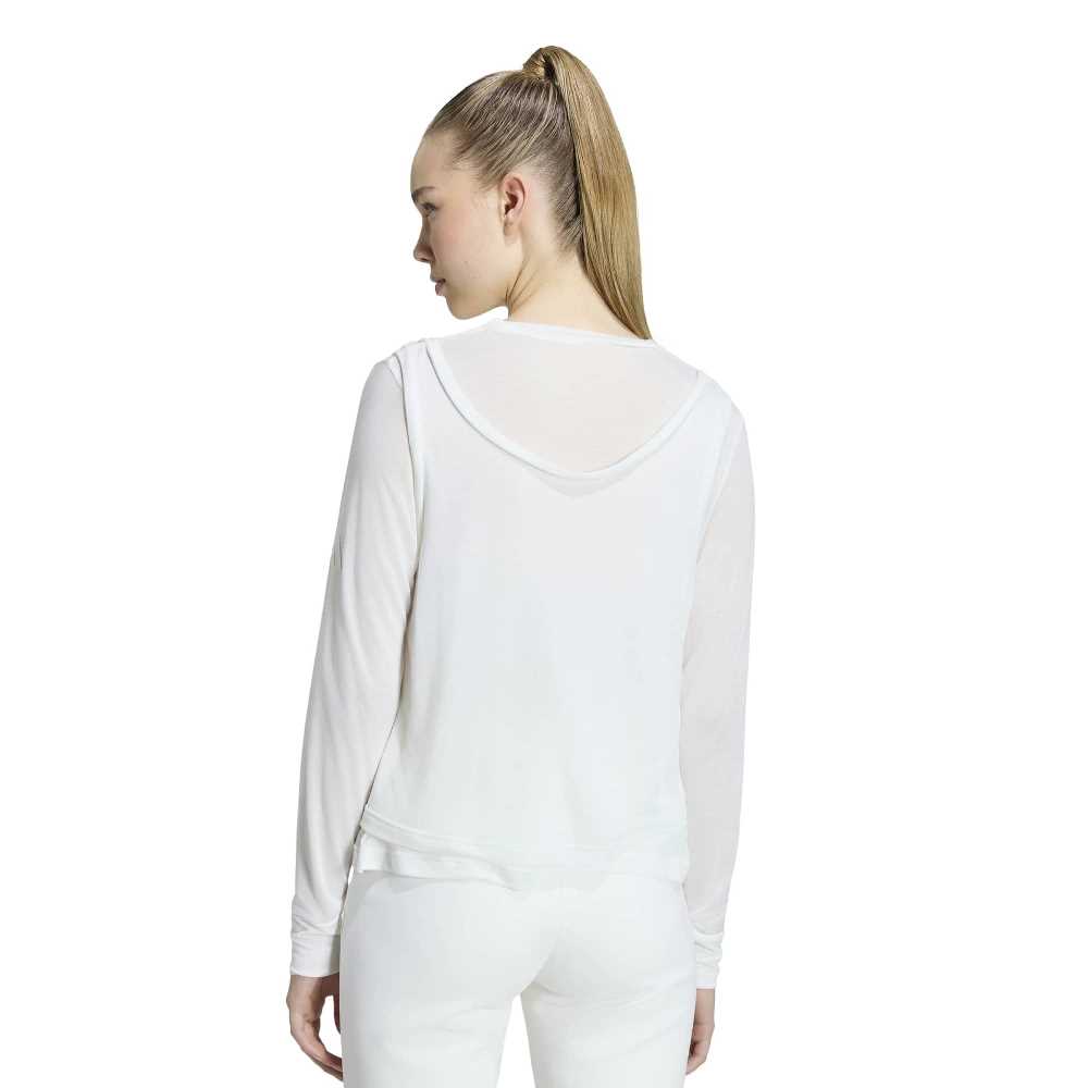 ADIDAS SOFT LUX SHEER LONG-SLEEVE