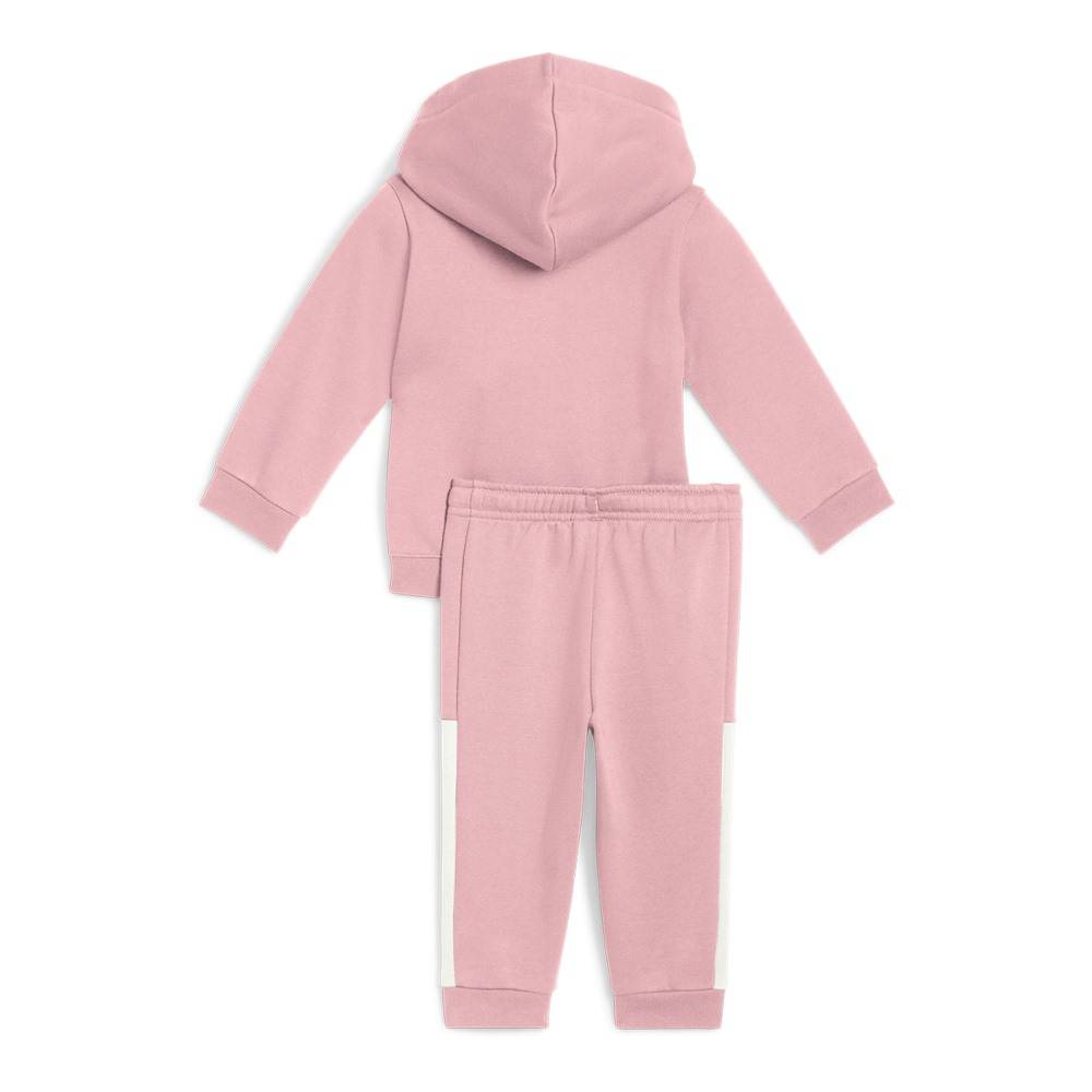 PUMA MINICATS ESS BLOCK HOODED FZ SET FLEECE INF