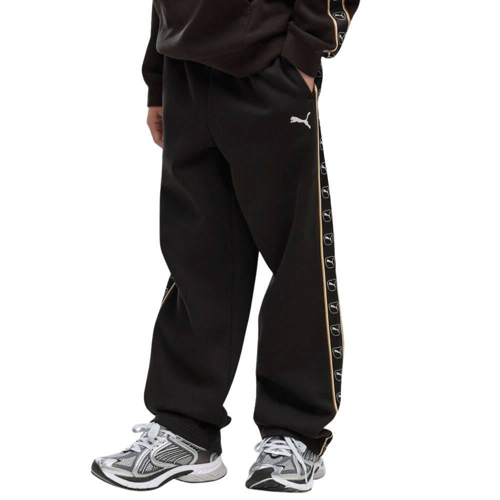 PUMA ESS ELEVATED TAPE RELAXED SWEATPANTS FL B