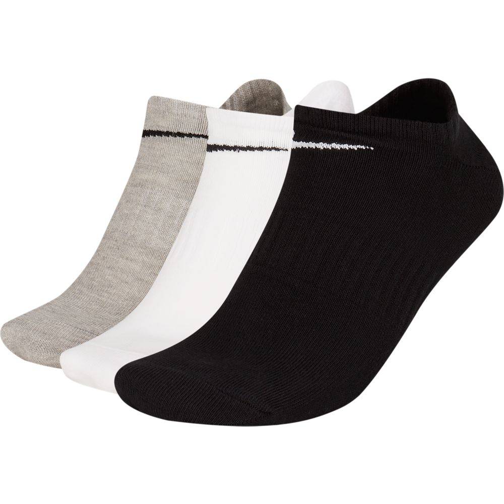 NIKE EVERYDAY LIGHT NO SHOW 3 PAIRS SOCK