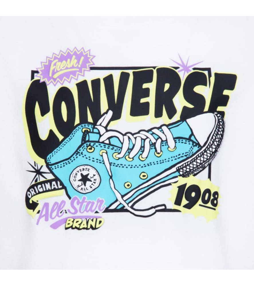 CONVERSE BIG KIDS CNVB SUN FRESH SNEAKER GFX TEE