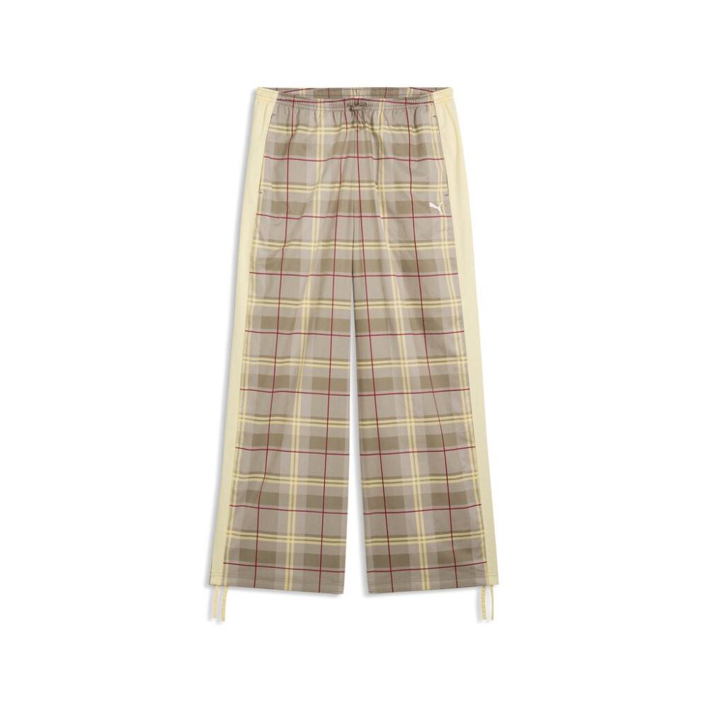 PUMA T7 RELAXED TARTAN WOVEN PANTS OP