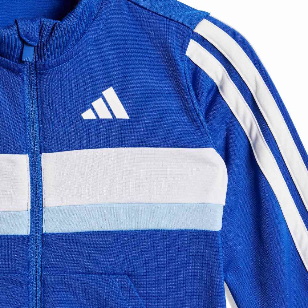ADIDAS INFANT SEASONAL ESSENTIALS TIBERIO 3 STRIPES TRICOT TRACKSUIT