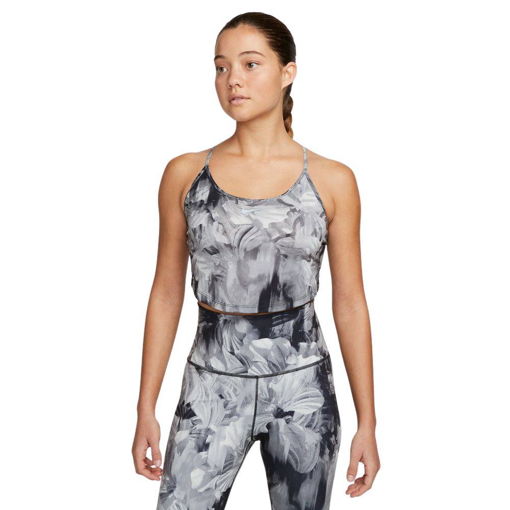 NIKE DRI-FIT PRINTED CROPPED TANK TOP