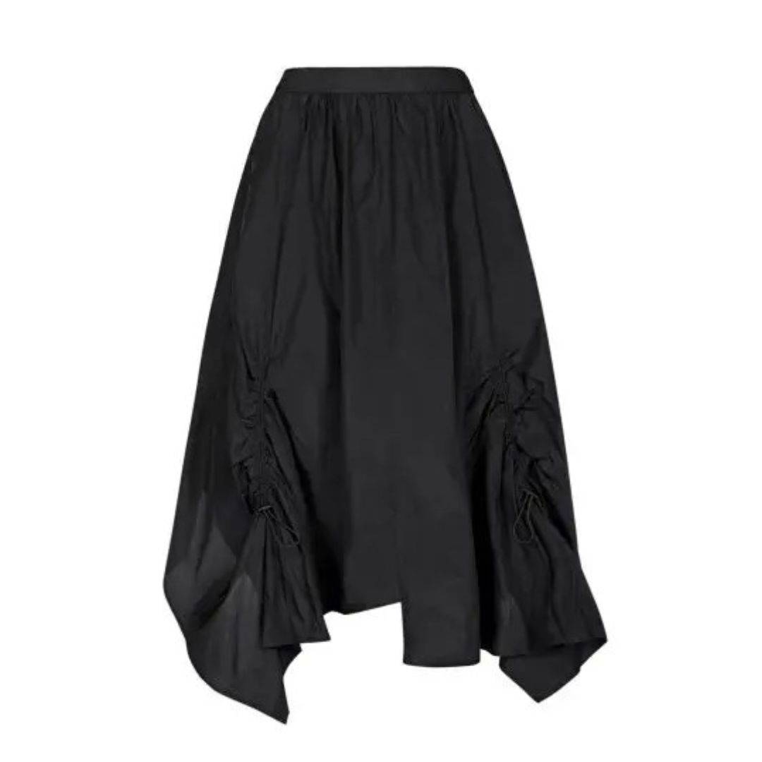 DKNY TAFETTA A-LINE SKIRT