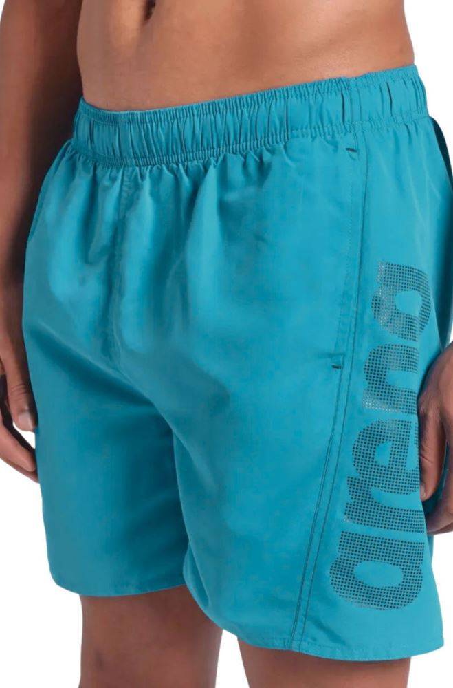 ARENA FUNDAMENTALS LOGO BOXER SWIMSHORT MENS