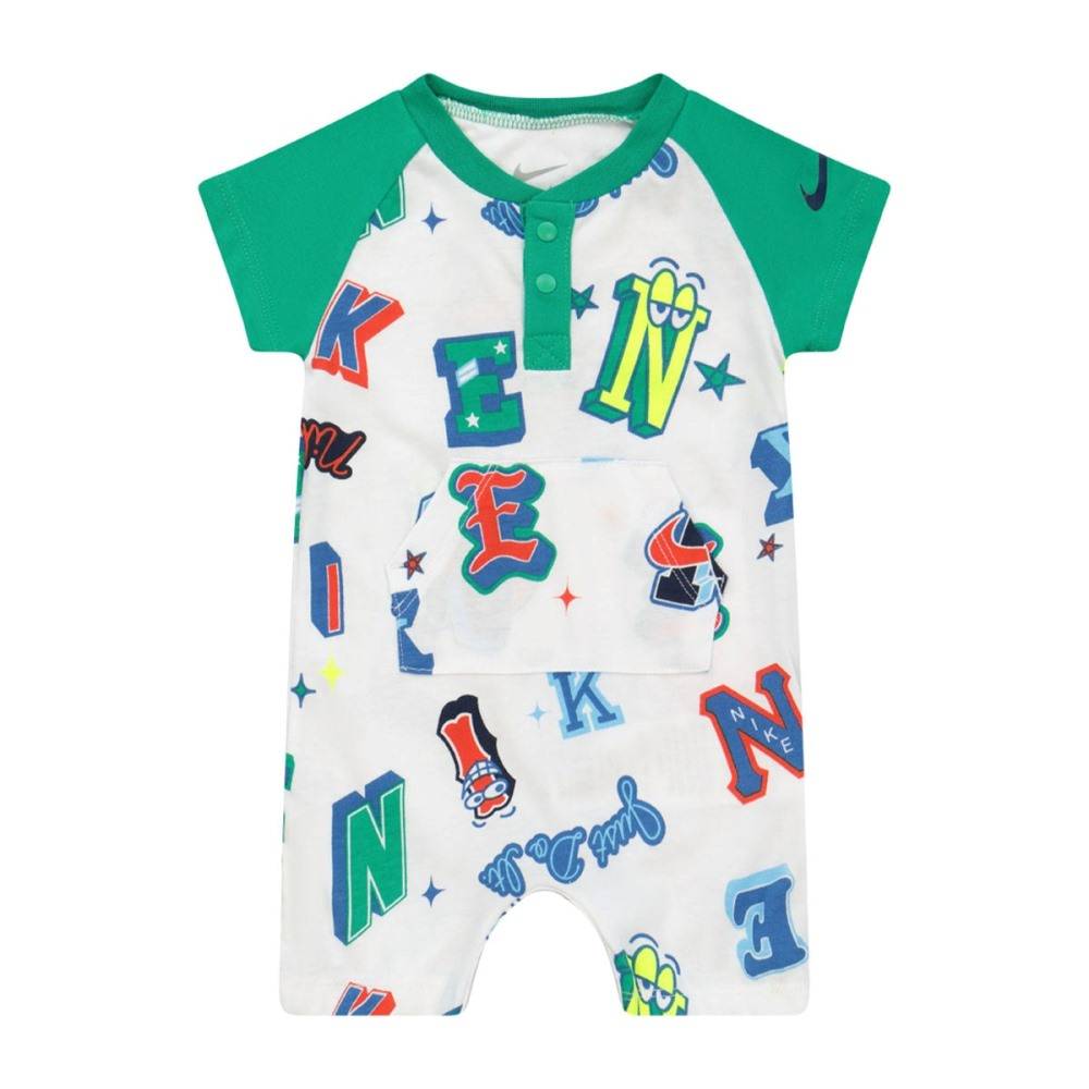 NIKE BABY B NSW NEXT GEN AOP TEE ROMPER