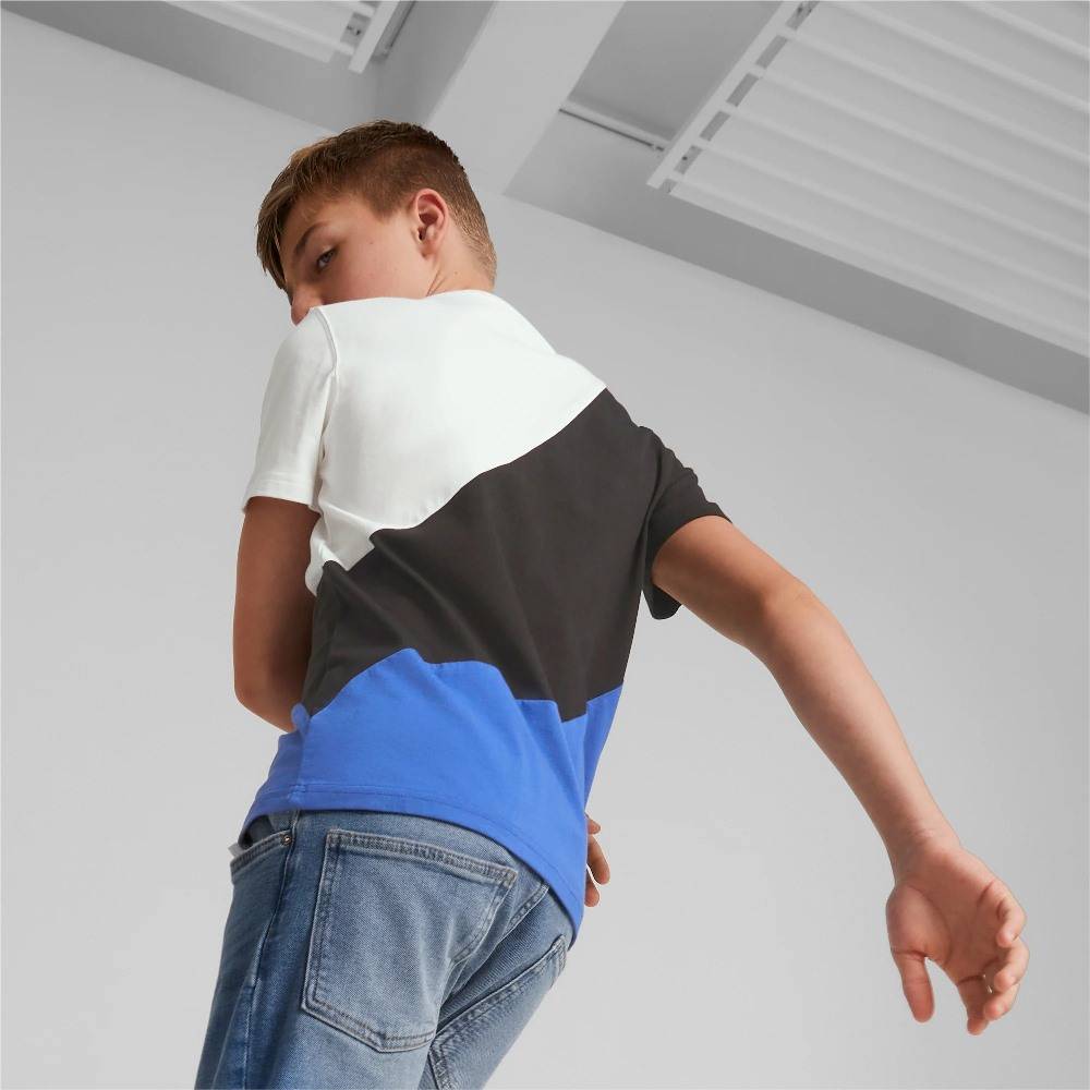 PUMA POWER CAT TEE YOUTH