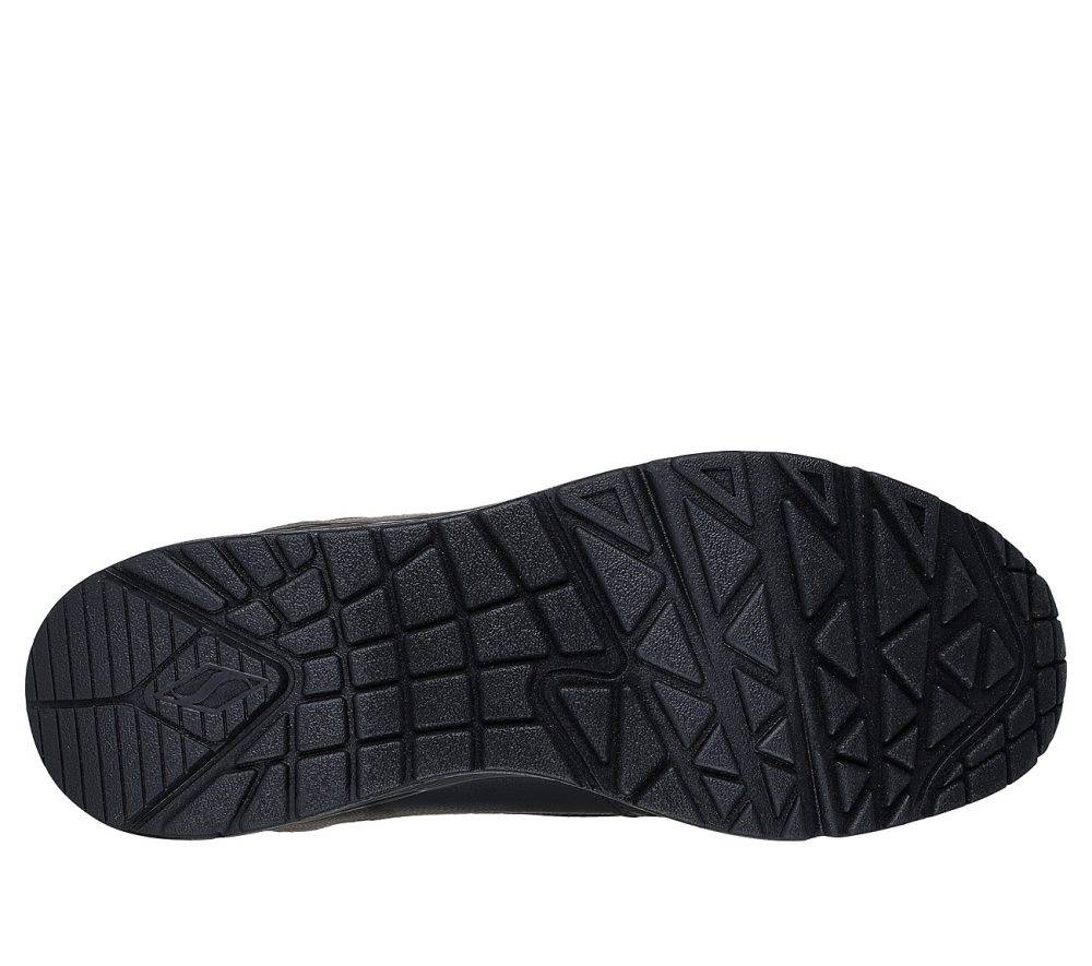 SKECHERS UNO: ALDER MENS LEATHER SNEAKER