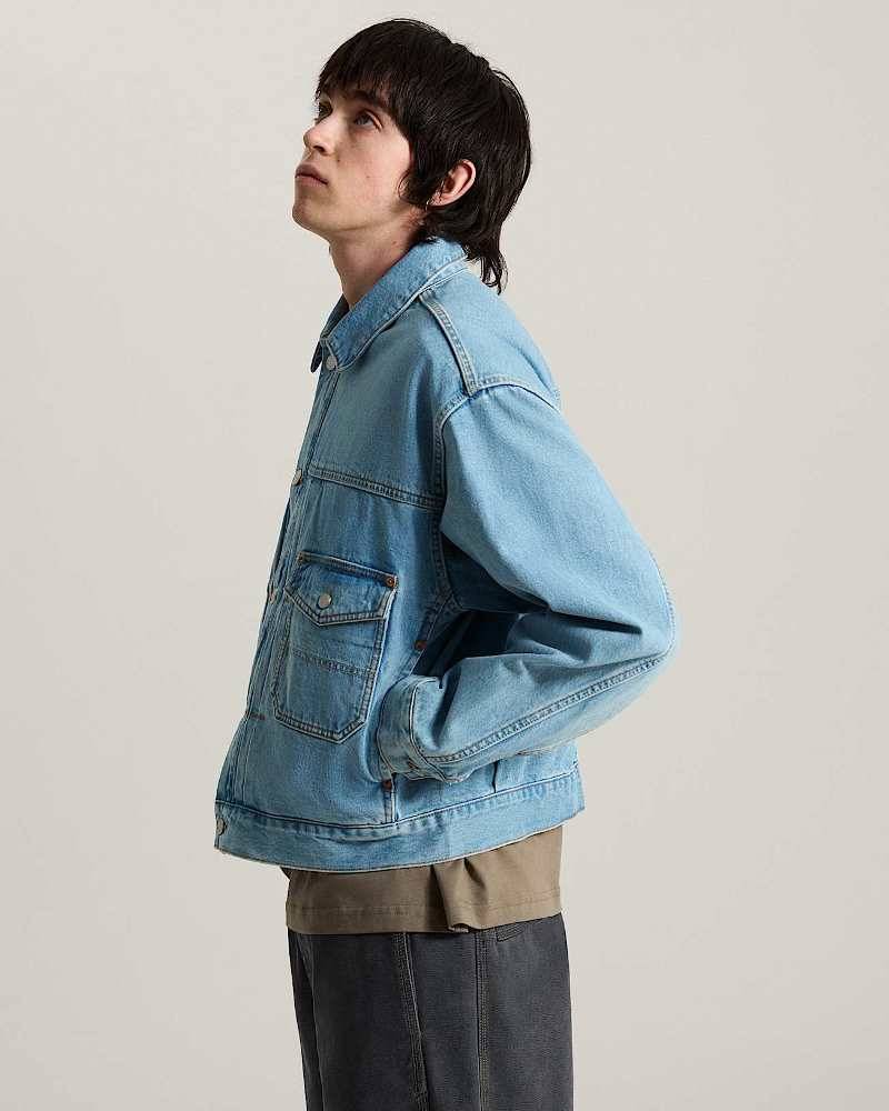 VANS CHECK 5 DENIM TRUCKER JACKET