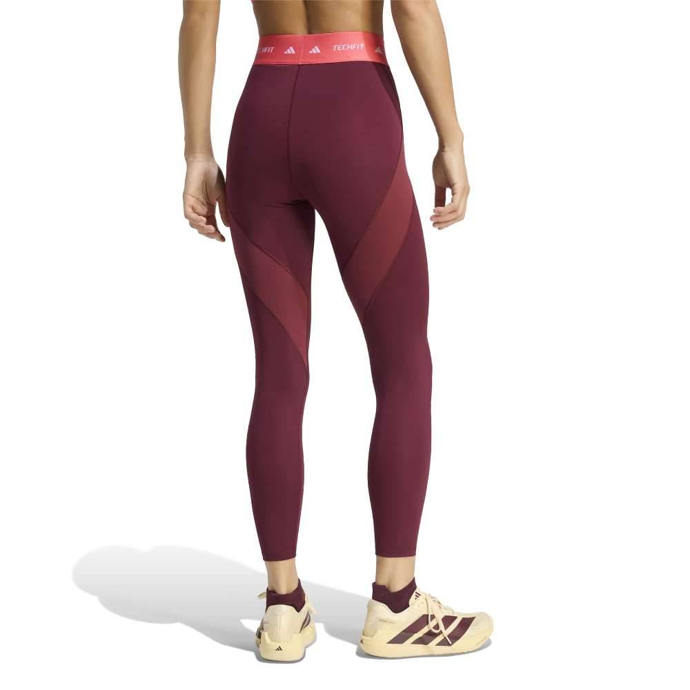 ADIDAS TECHFIT WORKOUT COLOR BLOCK 7/8 LEGGINGS