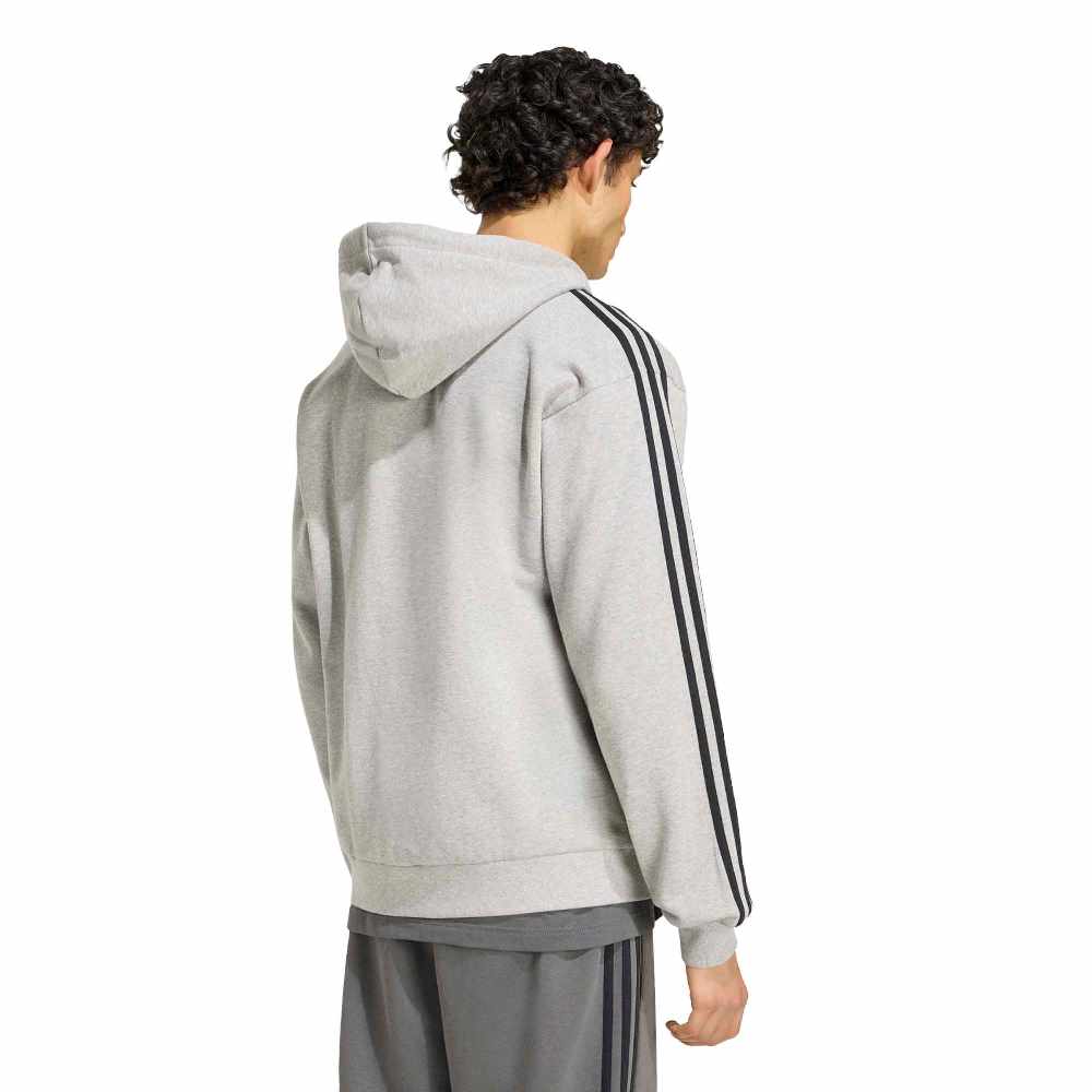 ADIDAS M ESSENTIALS 3-STRIPES FRENCH TERRY FULL-ZIP HOODIE
