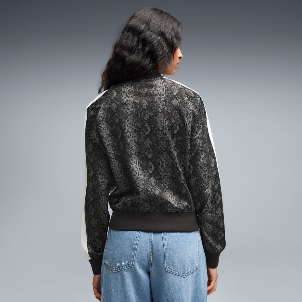 PUMA T7 SNAKE AOP SHORT TRACK JACKET