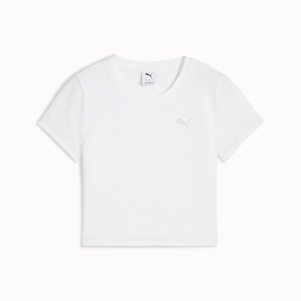 PUMA DARE TO TEXTURED BABY TEE