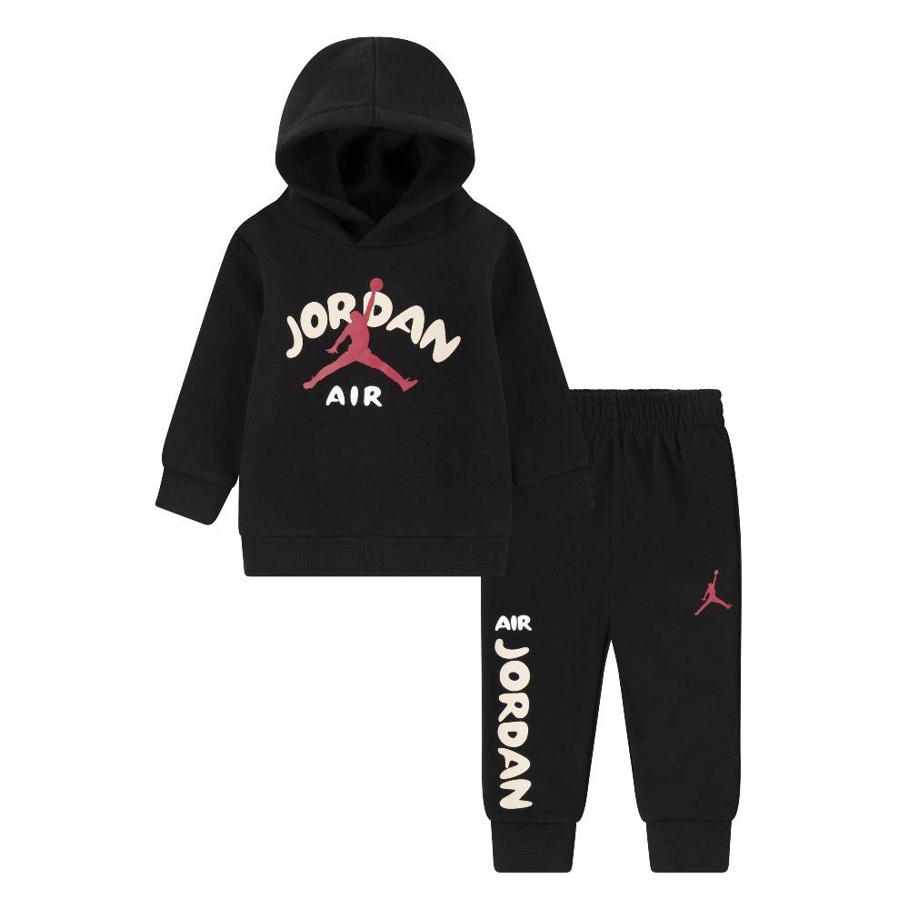 NIKE JORDAN INFANT LIL CHAMP JORDAN PULLOVER SET