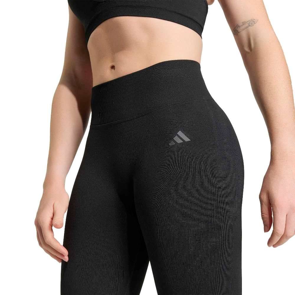 ADIDAS WORKOUT ESSENTIALS KNIT SCRUNCH FULL LENGTH LEGGINGS
