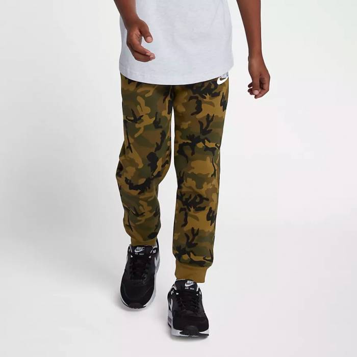 NIKE BOYS SPORTSWEAR FLEECE CAMO PANT