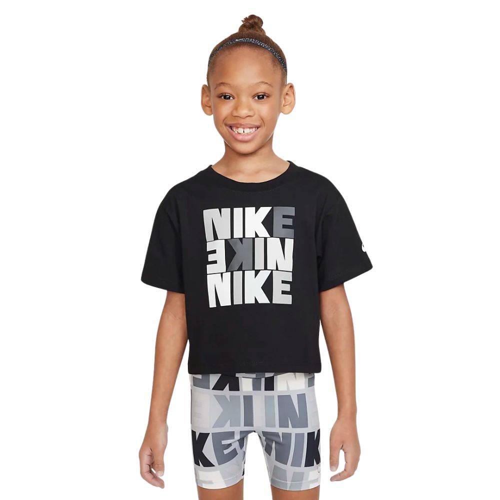 NIKE LITTLE GIRLS SNACKPACK BOXY TEE
