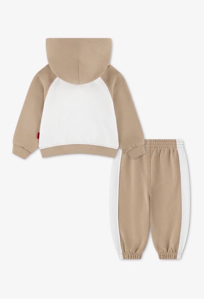 NIKE JORDAN LITTLE KIDS MJ AIR HBR HOODIE SET