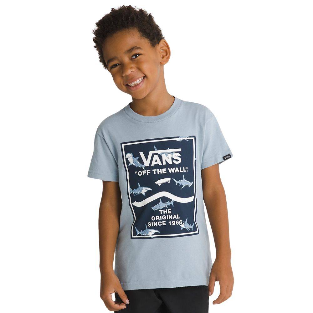 VANS LITTLE BOYS PRINT BOX 2.0 SS T-SHIRT