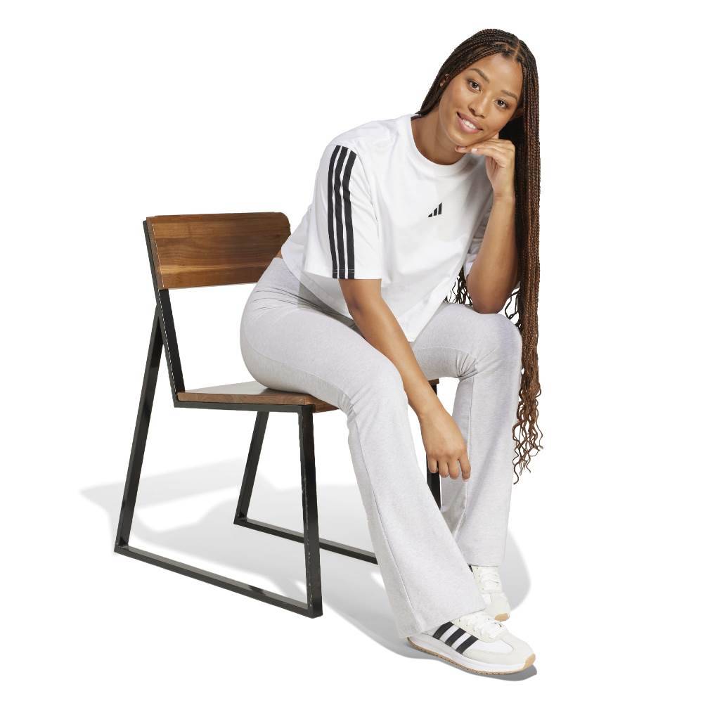 ADIDAS ESSENTIALS 3-STRIPES COTTON LOOSE T-SHIRT
