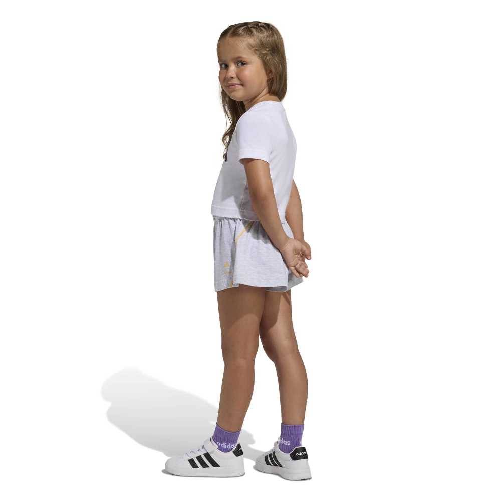 ADIDAS LITTLE GIRLS DISNEY MINNIE MOUSE T-SHIRT SET