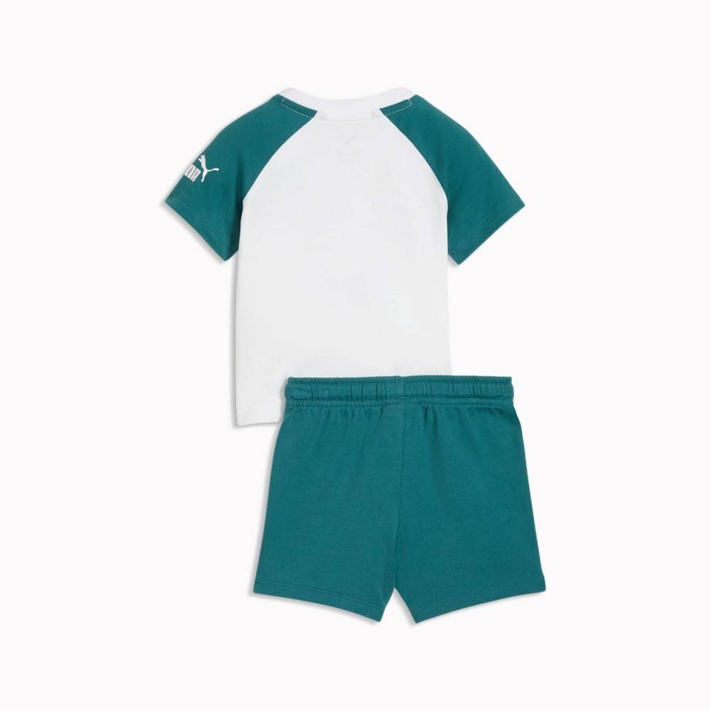 PUMA MINICATS SUPER PUMA TEE AND SHORTS SET INF