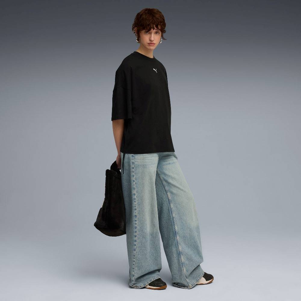 PUMA DARE TO OVERSIZED RUCHED TEE