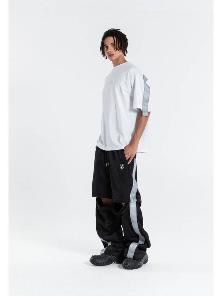 MWM BLACK TECHWEAR ZIP-OFF PANTS METAL TAPE