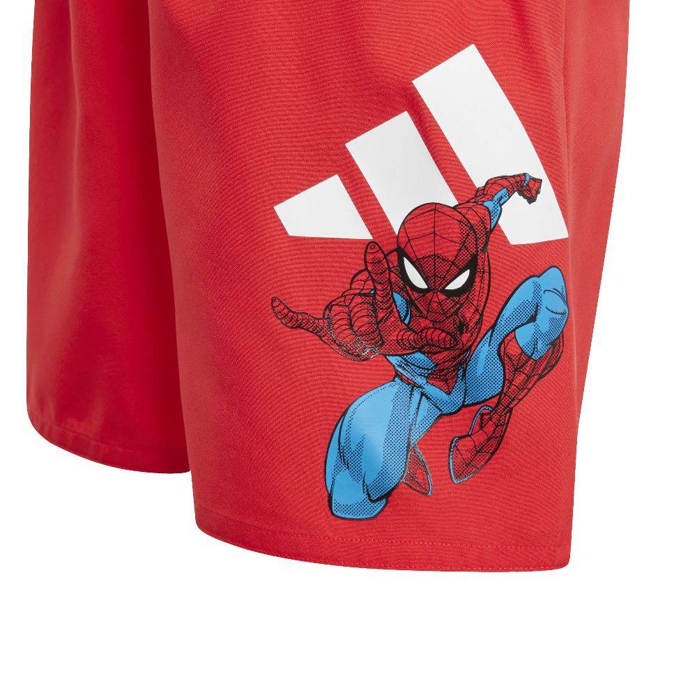 ADIDAS LITTLE KIDS MARVEL SPIDER-MAN SWIM SHORTS 5 INCH