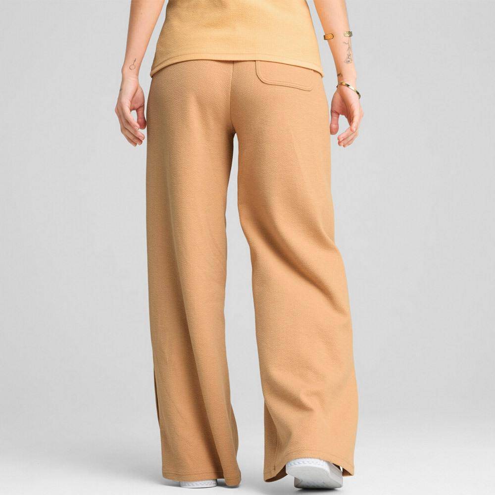 PUMA HER COMFORT HIGH-WAIST STRAIGHT PANTS