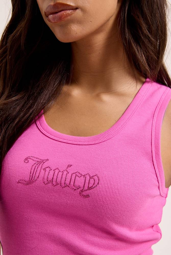 JUICY COUTURE OUTLINE RACER VEST