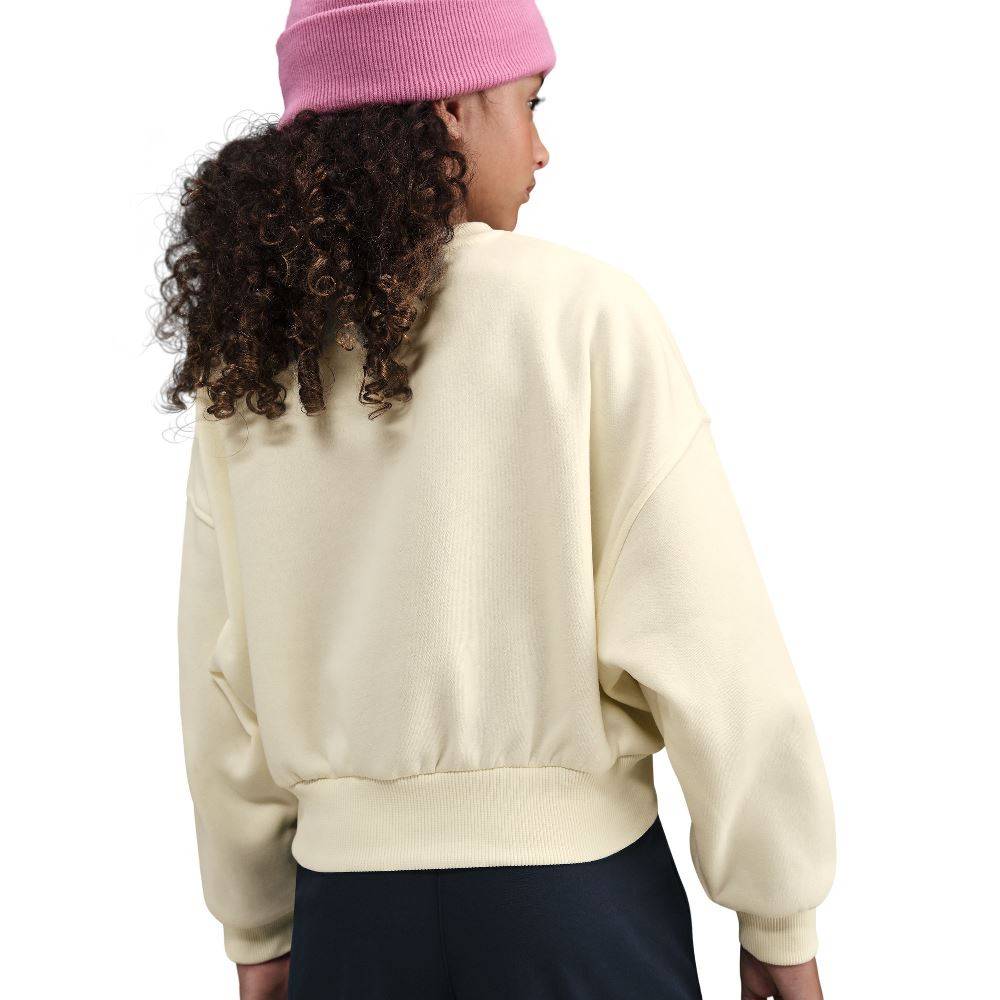 NIKE GIRLS NSW FLEECE BOXY CREW-NECK