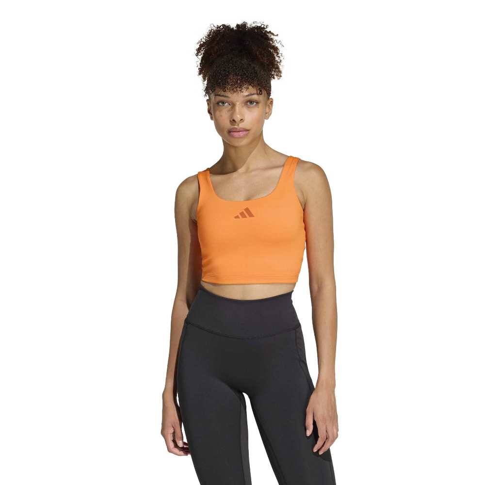 ADIDAS OPTIME WORKOUT TWIST LIGHT SUPPORT BRA TANK