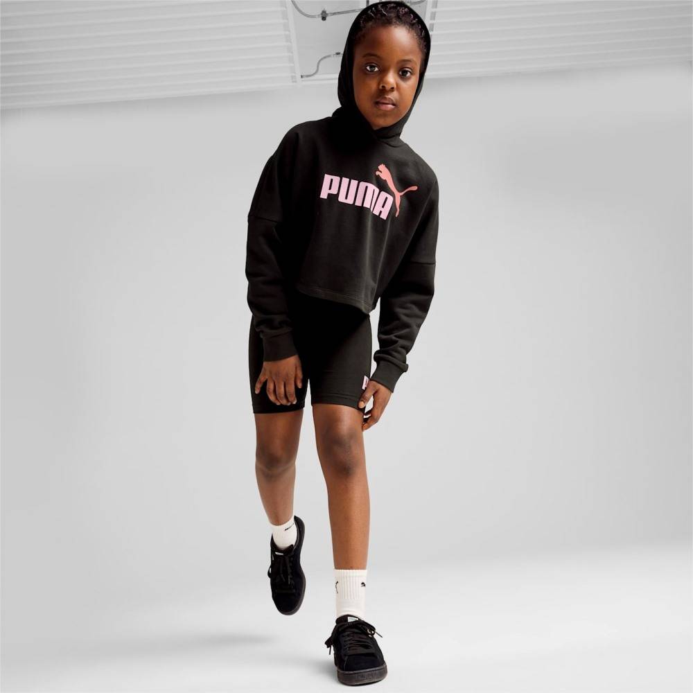 PUMA ESS LOGO CROPPED HOODIE G