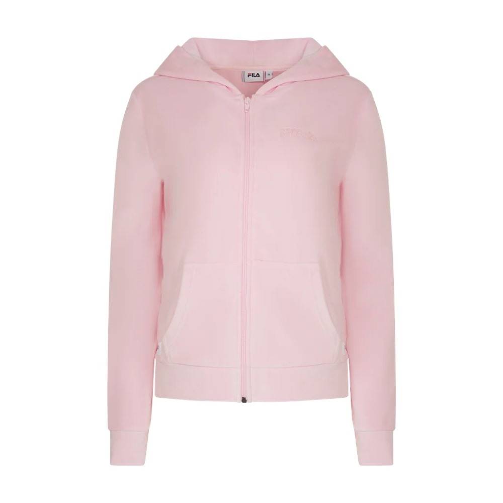 FILA KIANA WOMENS VELOUR ZIP HOODIE