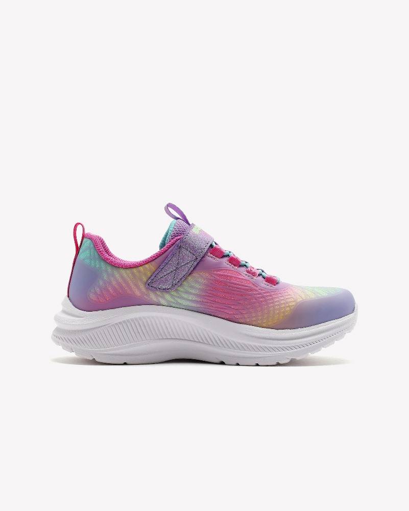 SKECHERS RAINBOW CRUISERS: RAINBOW REFLECTIN GIRLS SHOES